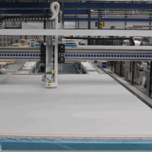 MBA Multi X - CNC styrt portal for spikring av vegg element